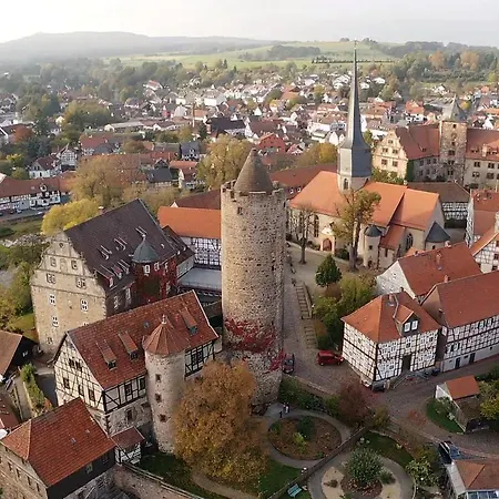 Alte Foersterei - Elegantes Apartment In Der Historischen Hinterburg Schlitz - Nahe Fulda Und Bad Hersfeld Eksteriør billede