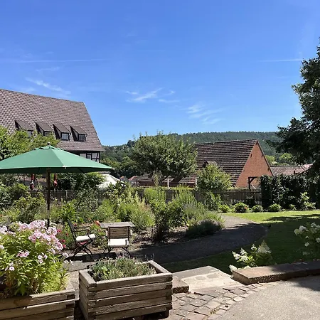 Alte Foersterei - Elegantes Apartment In Der Historischen Hinterburg Schlitz - Nahe Fulda Und Bad Hersfeld Eksteriør billede
